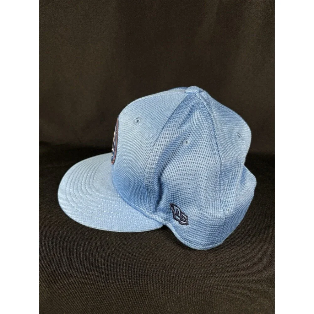 Adidas SnapBack MLS New York City FC Cotton Blue OSFM Cap Hat Soccer Football